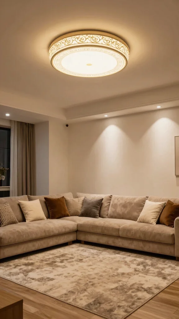 16 Basement Lighting Fixtures Ideas to Brighten Dark Spaces - 10. Decorative Ceiling Lights 1