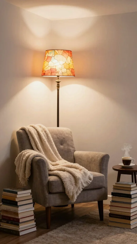 16 Basement Lighting Fixtures Ideas to Brighten Dark Spaces - 7. Vintage Floor Lamps 1