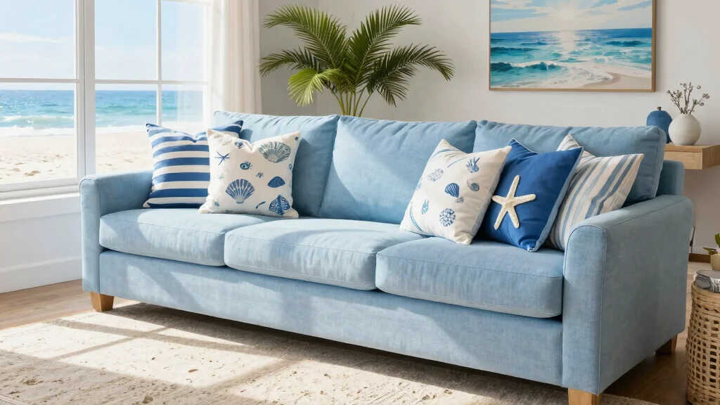 16 Blue and White Throw Pillows Ideas for a Coastal Look