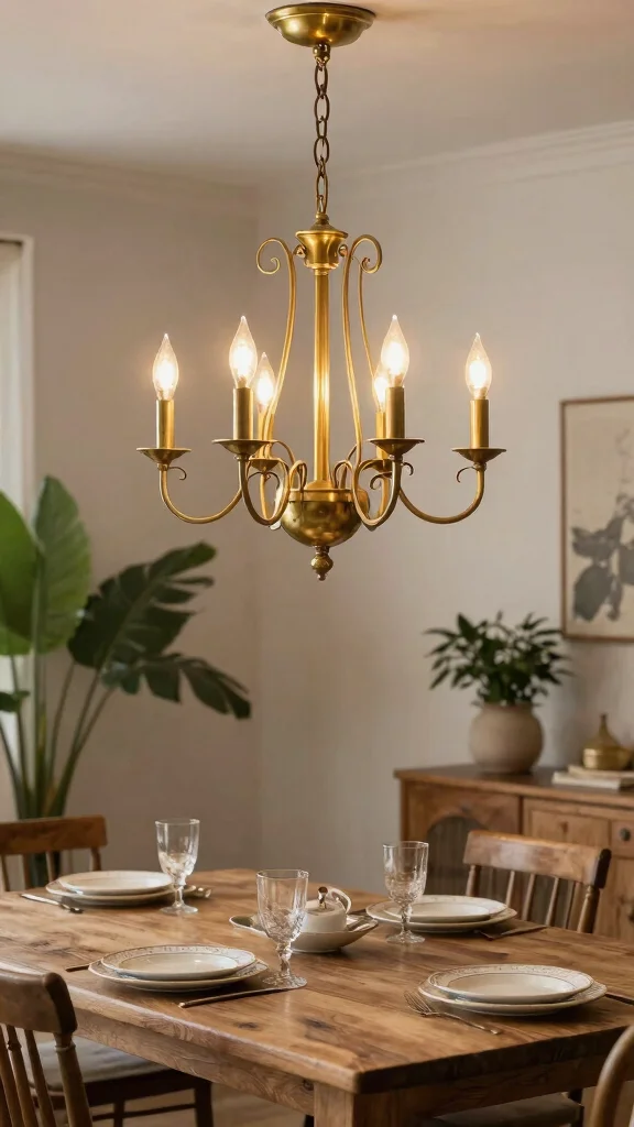 16 Colonial Lighting Fixtures Ideas for Traditional Homes - 1. Classic Brass Chandeliers 1
