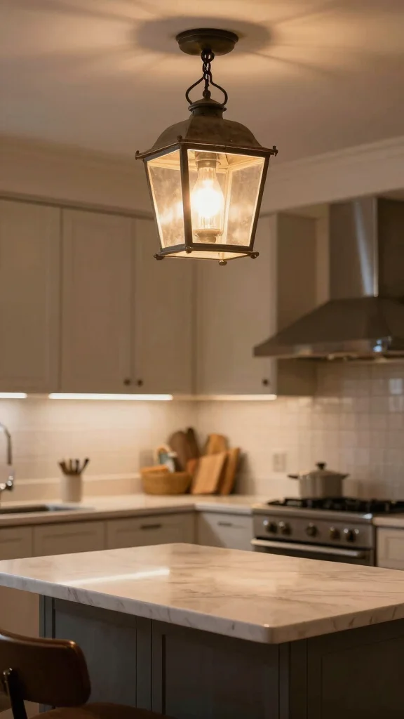 16 Colonial Lighting Fixtures Ideas for Traditional Homes - 8. Lantern-Style Ceiling Lights 1