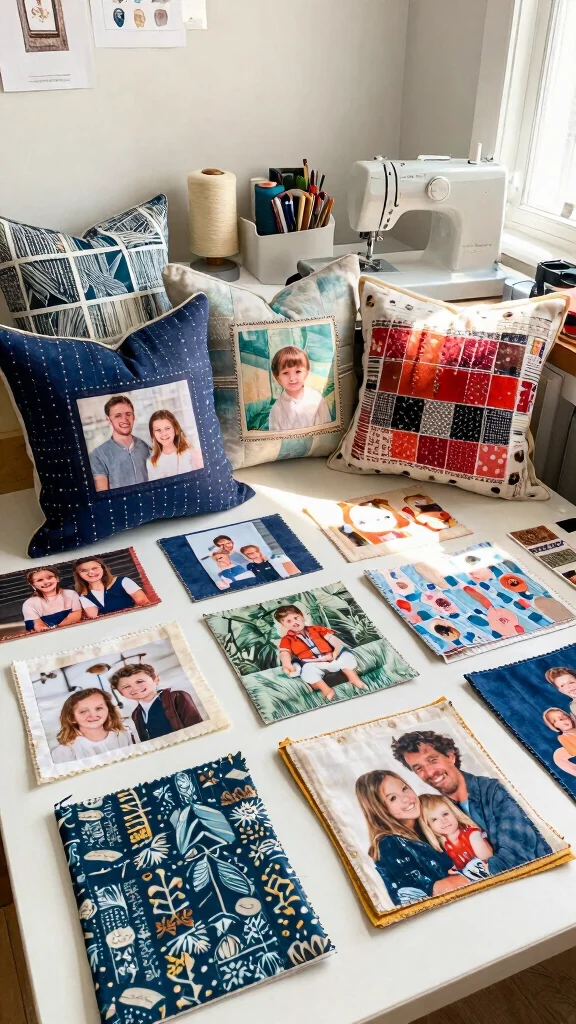 16 Cute Throw Pillows Aesthetic Ideas for a Trendy Home - 16. Customizable Pillow Covers 1