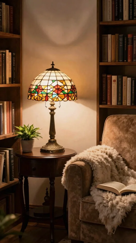 16 Dark Academia Lighting Fixtures Ideas for Moody Interiors - 2. Antique Table Lamps 1