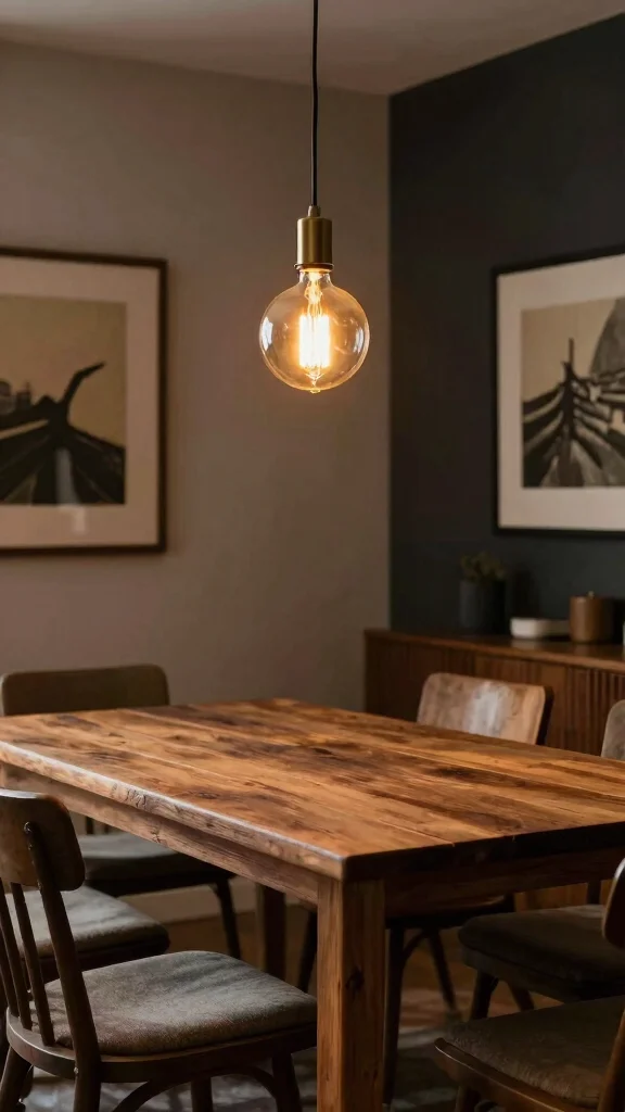 16 Dark Academia Lighting Fixtures Ideas for Moody Interiors - 6. Edison Bulb Fixtures 1