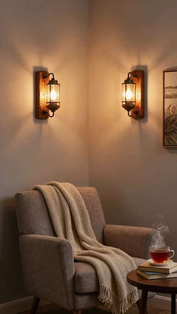 16 French Lighting Fixtures Ideas for Parisian Elegance - 2. Rustic Wall Sconces 1