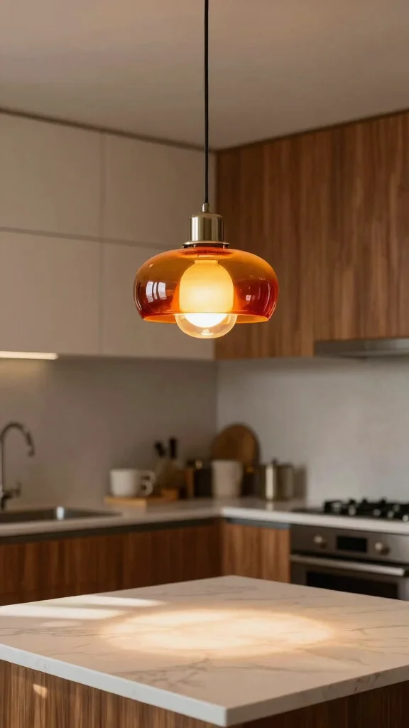 16 MCM Lighting Fixtures Ideas for Retro-Inspired Homes - 1. Statement Pendant Lights 1