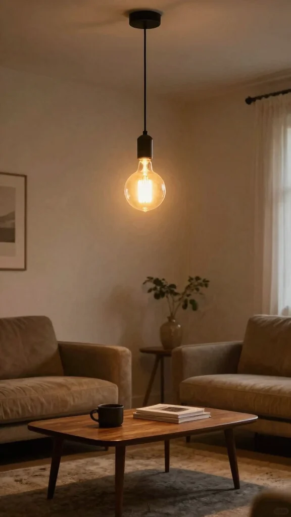 16 MCM Lighting Fixtures Ideas for Retro-Inspired Homes - 11. Retro Bulbs 1