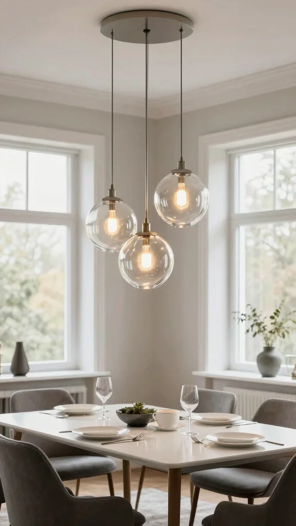 16 MCM Lighting Fixtures Ideas for Retro-Inspired Homes - 6. Architectural Pendant Lighting 1