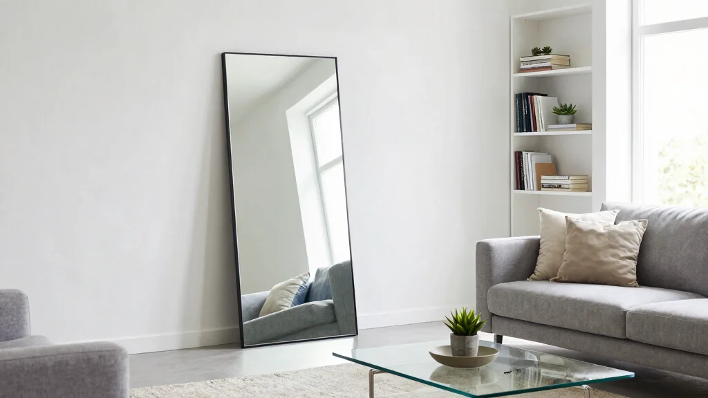 16 Vertical Mirrors on Wall Living Room Ideas for Height