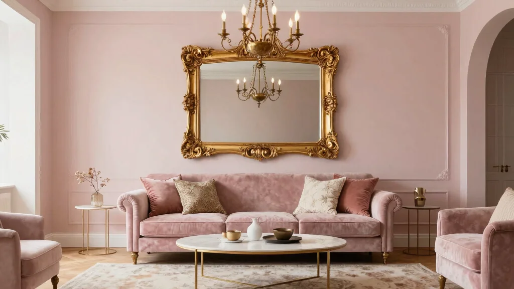 17 Gold Mirrors on Wall Ideas for a Luxe Touch
