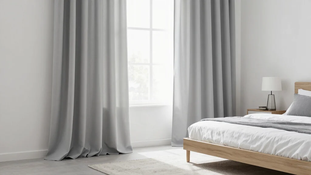 17 Grey and White Curtains Bedroom Ideas for a Timeless Style