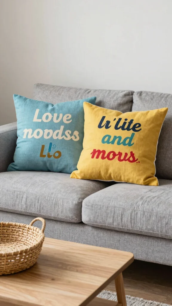 17 Throw Pillows for Gray Couch Ideas Designers Love - 12. Lightweight Canvas 1