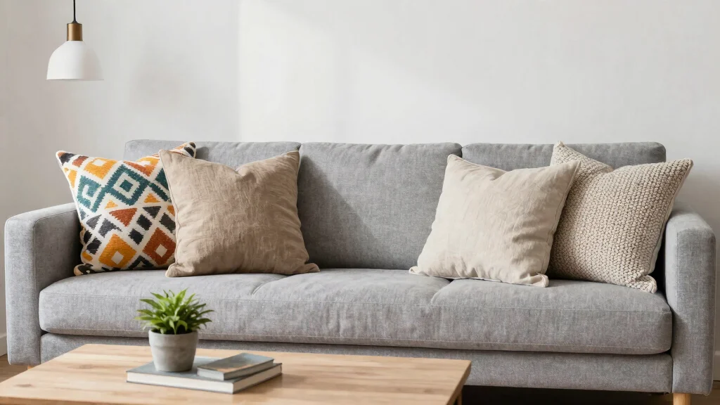 17 Throw Pillows for Gray Couch Ideas Designers Love