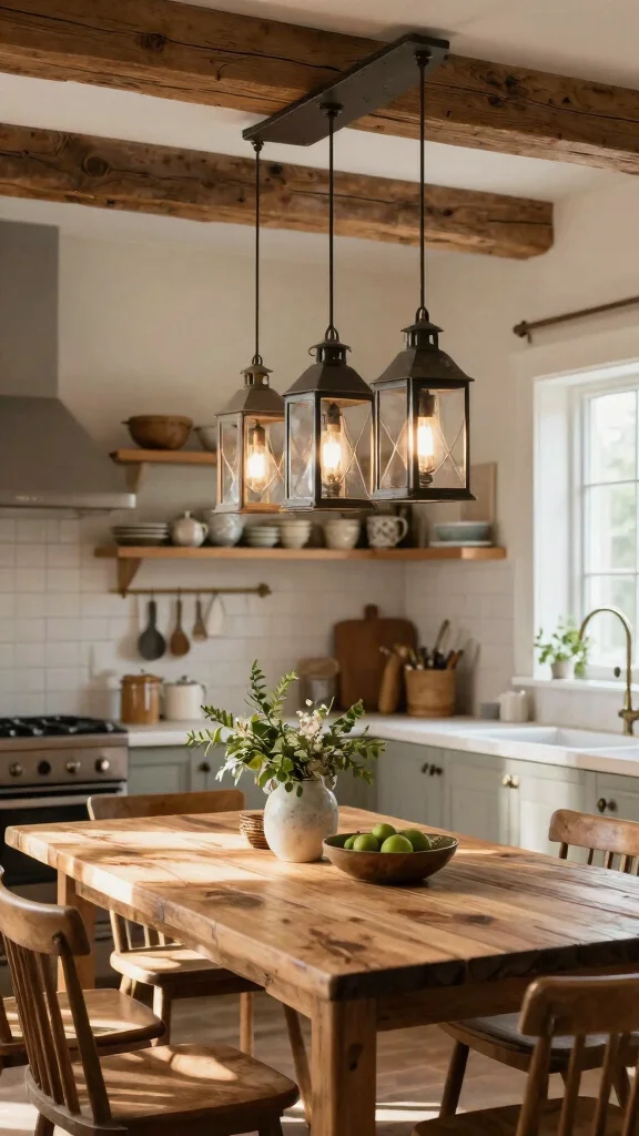 17 Vintage Lighting Fixtures Ideas for Character and Charm - 5. Rustic Lighting Styles: Embracing Nature 1