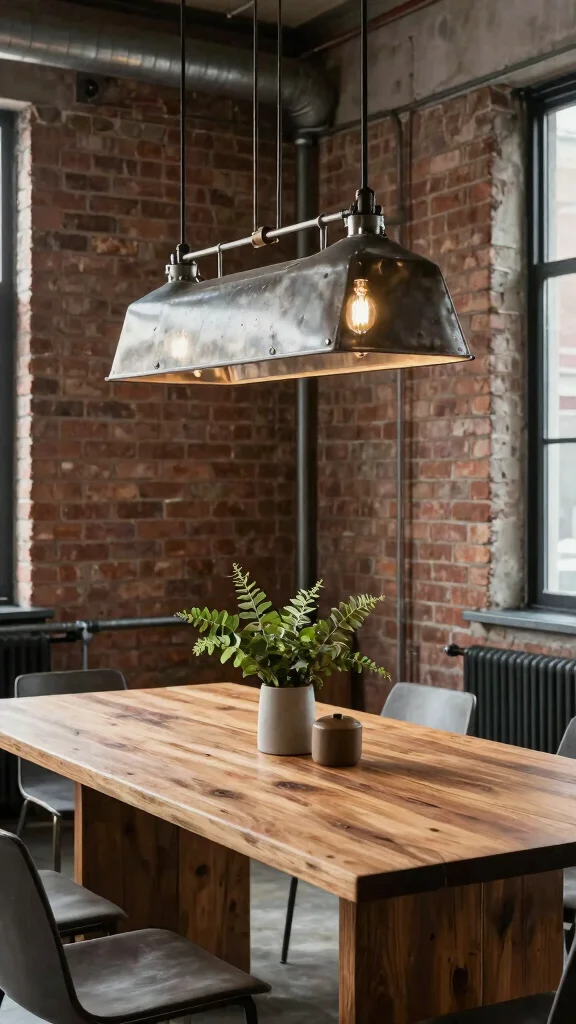 17 Vintage Lighting Fixtures Ideas for Character and Charm - 6. Industrial Vintage Fixtures: Raw and Edgy 1