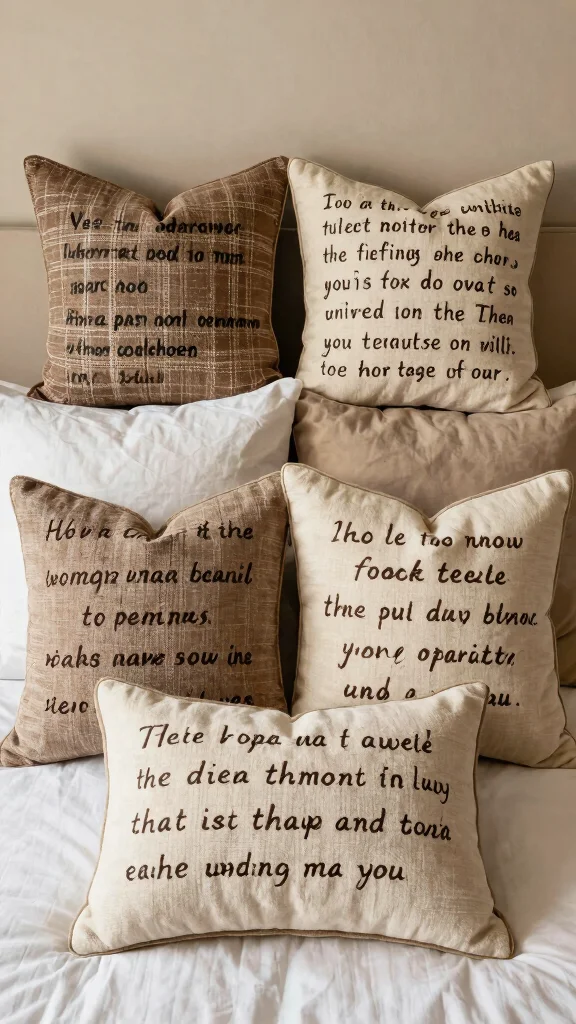 18 Bed with Throw Pillows Ideas for a Cozy Layered Look - 13. Add Personal Touches 1