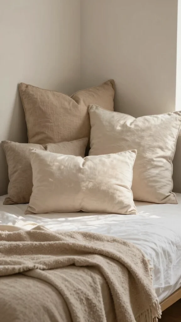 18 Bed with Throw Pillows Ideas for a Cozy Layered Look - 4. The Cozy Nook Effect 1