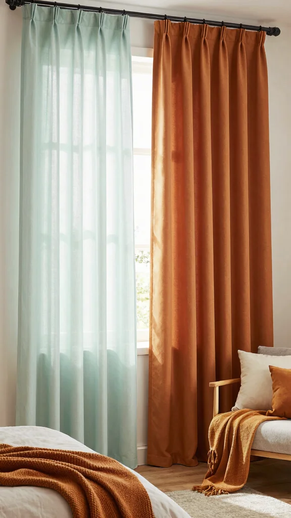 18 Boho Curtains Bedroom Bohemian Style Ideas for a Relaxed Vibe - 15. Seasonal Curtain Swaps for Fresh Looks 1