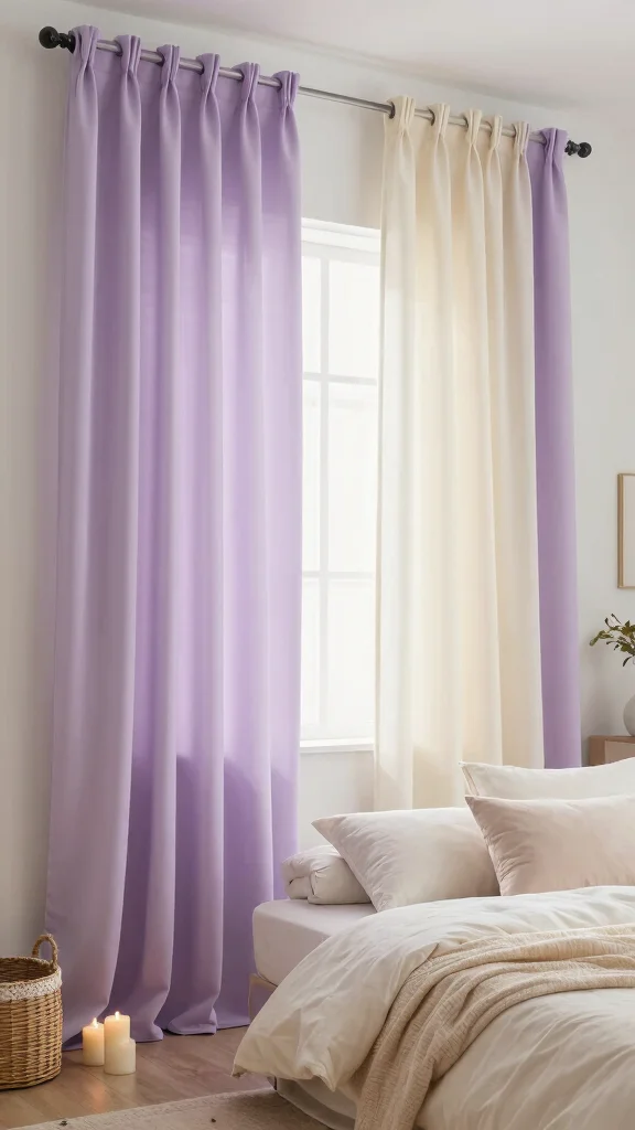 18 Boho Curtains Bedroom Bohemian Style Ideas for a Relaxed Vibe - 18. Soft Color Palettes for Tranquility 1