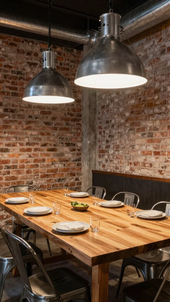 18 Lighting Fixtures Dining Room Ideas That Make a Statement - 12. Industrial Style Lighting 1