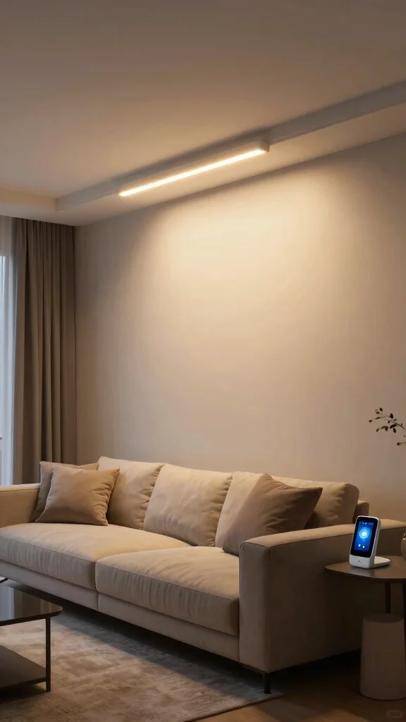 18 Organic Modern Lighting Fixtures Ideas for a Natural Look - 14. Eco-Conscious Smart Lighting 1