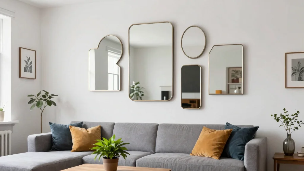 18 Stacked Mirrors on Wall Ideas for a Modern Twist