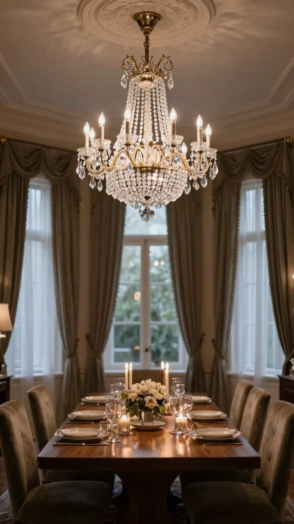 19 European Lighting Fixtures Ideas for Sophisticated Interiors - 1. Opulent Crystal Chandeliers 1