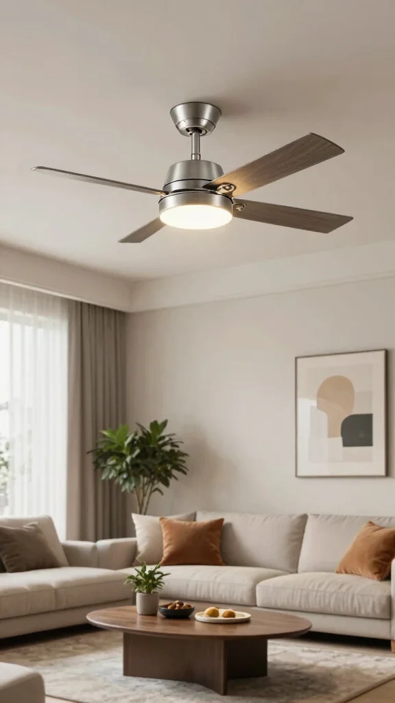 19 European Lighting Fixtures Ideas for Sophisticated Interiors - 11. Stylish Ceiling Fans with Lights 1