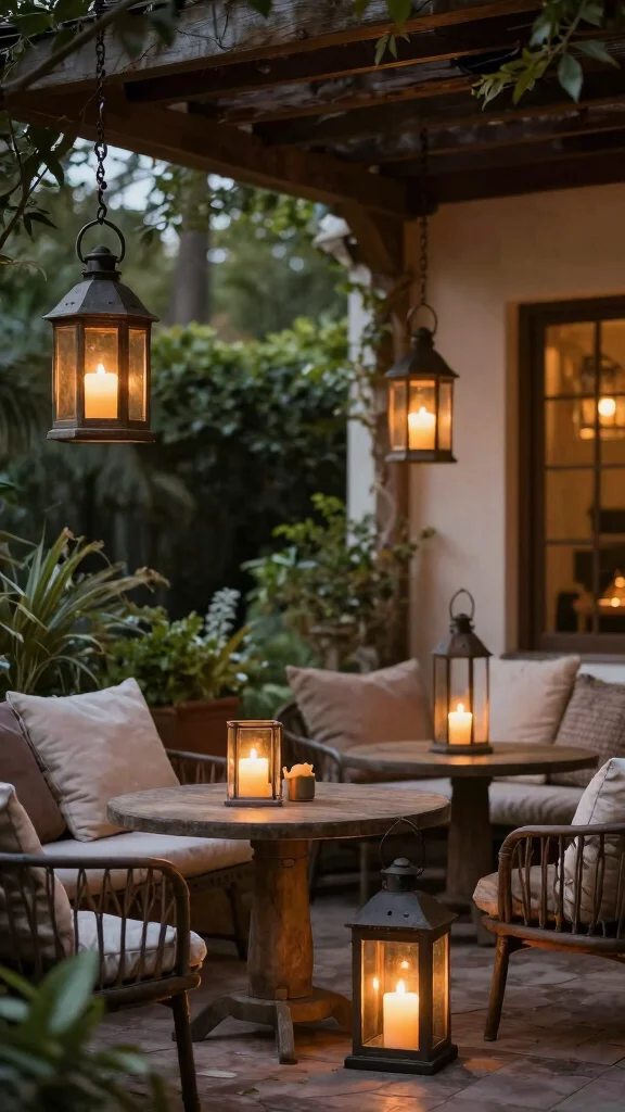 19 European Lighting Fixtures Ideas for Sophisticated Interiors - 9. Rustic Lanterns 1