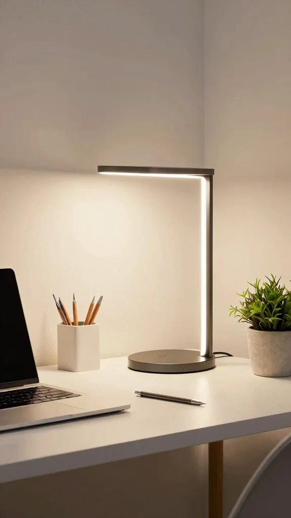 19 Midcentury Modern Lighting Fixtures Ideas for Iconic Style - 10. Modern LED Table Lamps 1