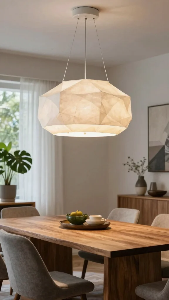 19 Midcentury Modern Lighting Fixtures Ideas for Iconic Style - 16. Oversized Pendant Lights 1
