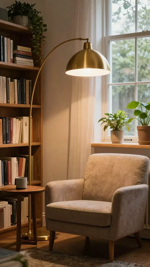 19 Midcentury Modern Lighting Fixtures Ideas for Iconic Style - 2. Arc Floor Lamps 1