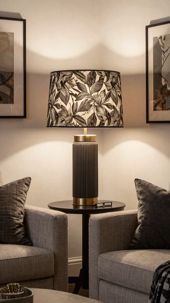 19 Midcentury Modern Lighting Fixtures Ideas for Iconic Style - 8. Drum Shade Lamps 1